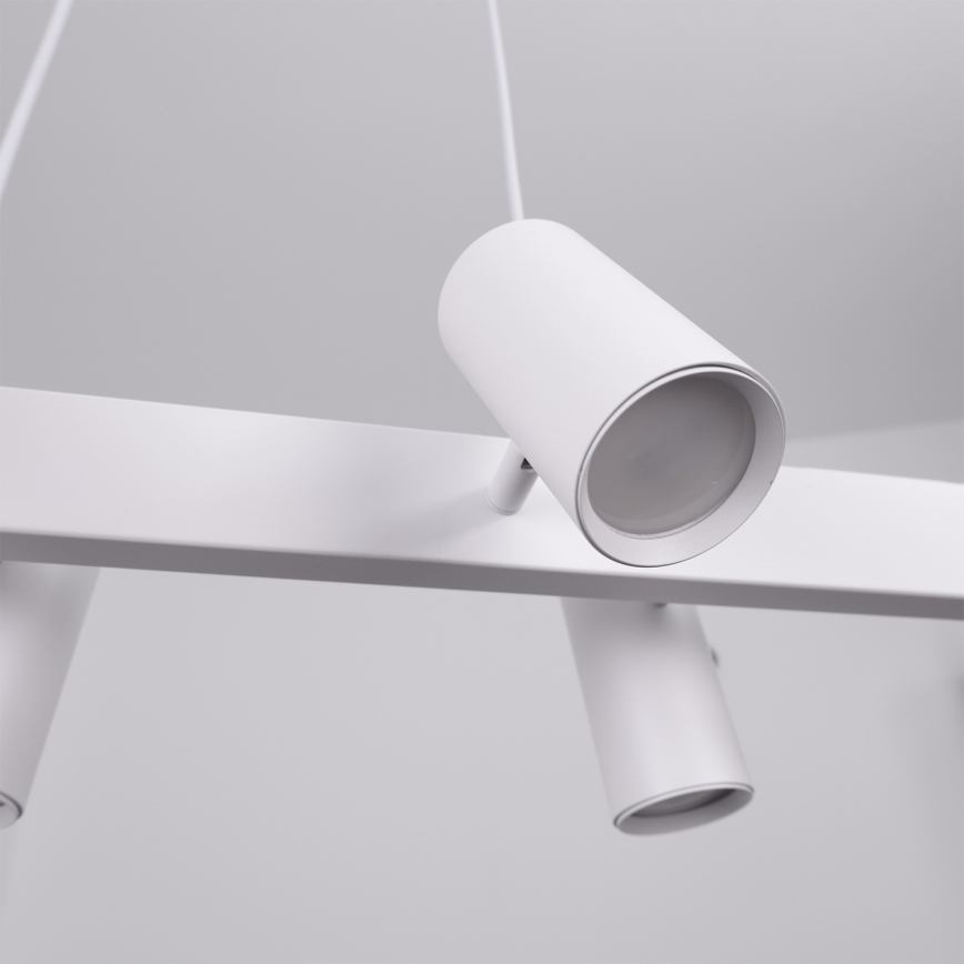 Brilagi - LED RGBW Stmievateľný luster na lankách SELE 6xGU10/6,5W/230V 2700-6500K biela + diaľkové ovládanie