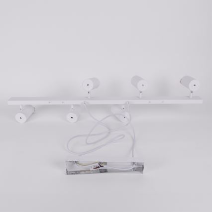 Brilagi - LED RGBW Stmievateľný luster na lankách SELE 6xGU10/6,5W/230V 2700-6500K biela + diaľkové ovládanie