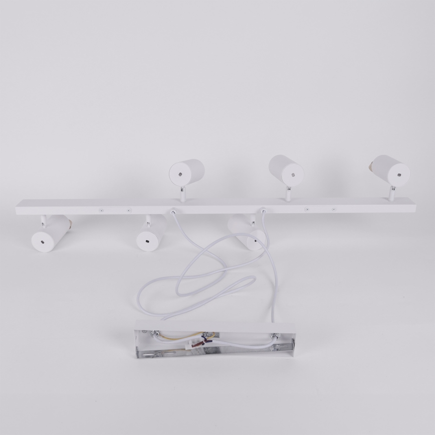 Brilagi - LED RGBW Stmievateľný luster na lankách SELE 6xGU10/6,5W/230V 2700-6500K biela + diaľkové ovládanie
