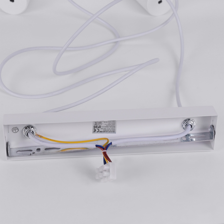 Brilagi - LED RGBW Stmievateľný luster na lankách SELE 6xGU10/6,5W/230V 2700-6500K biela + diaľkové ovládanie