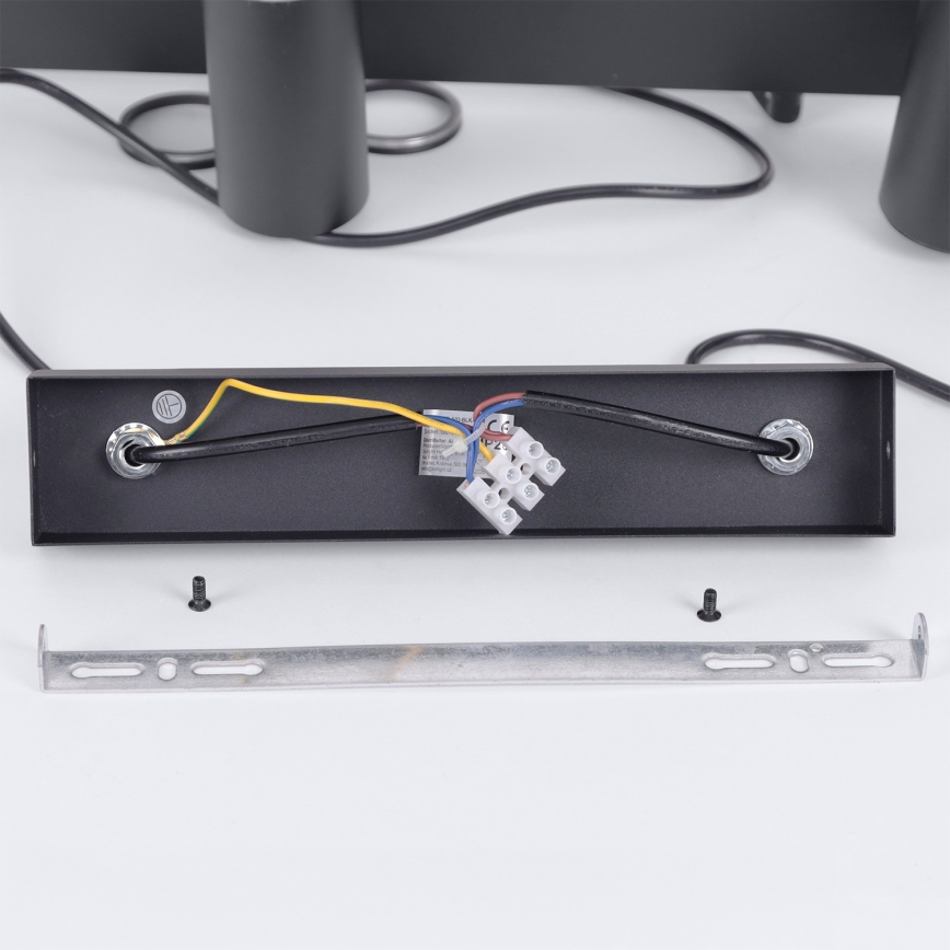 Brilagi - LED RGBW stmievateľný luster na lanku SELE 6xGU10/6,5W/230V 2700-6500K čierna + diaľkové ovládanie