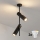 Brilagi - LED RGBW Stmievateľný luster na tyči BRANCH 2xGU10/6,5W/230V 2700-6500K čierny