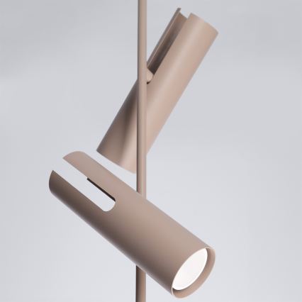 Brilagi - LED RGBW Stmievateľný luster na tyči BRANCH 2xGU10/6,5W/230V 2700-6500K béžová