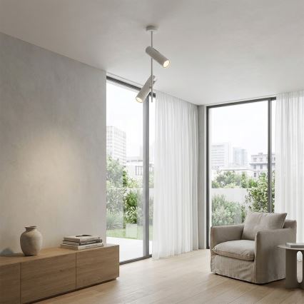 Brilagi - LED RGBW stmievateľný luster na tyči BRANCH 2xGU10/6,5W/230V 2700-6500K biela