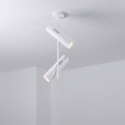 Brilagi - LED RGBW stmievateľný luster na tyči BRANCH 2xGU10/6,5W/230V 2700-6500K biela