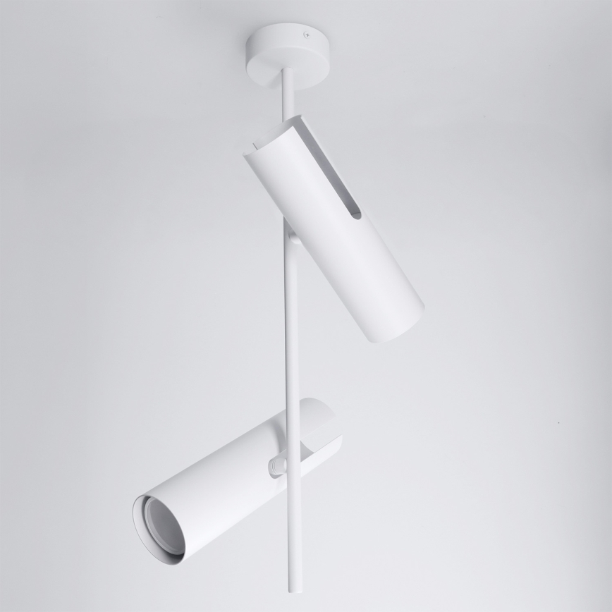 Brilagi - LED RGBW stmievateľný luster na tyči BRANCH 2xGU10/6,5W/230V 2700-6500K biela