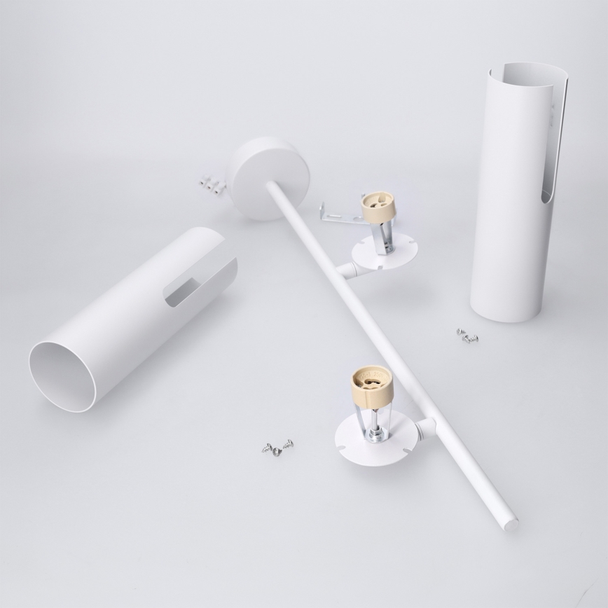 Brilagi - LED RGBW stmievateľný luster na tyči BRANCH 2xGU10/6,5W/230V 2700-6500K biela