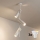 Brilagi - LED RGBW Stmievateľný luster na tyči BRANCH 3xGU10/6,5W/230V 2700-6500K biela