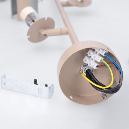 Brilagi - LED RGBW stmievateľný luster na tyči BRANCH 3xGU10/6,5W/230V 2700-6500K béžová