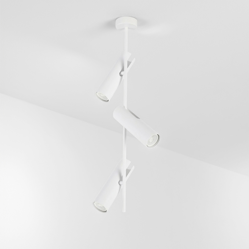 Brilagi - LED RGBW Stmievateľný luster na tyči BRANCH 3xGU10/6,5W/230V 2700-6500K biela
