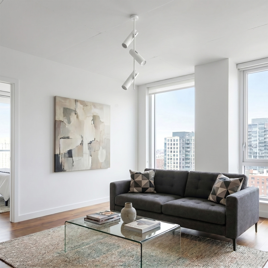 Brilagi - LED RGBW Stmievateľný luster na tyči BRANCH 3xGU10/6,5W/230V 2700-6500K biela