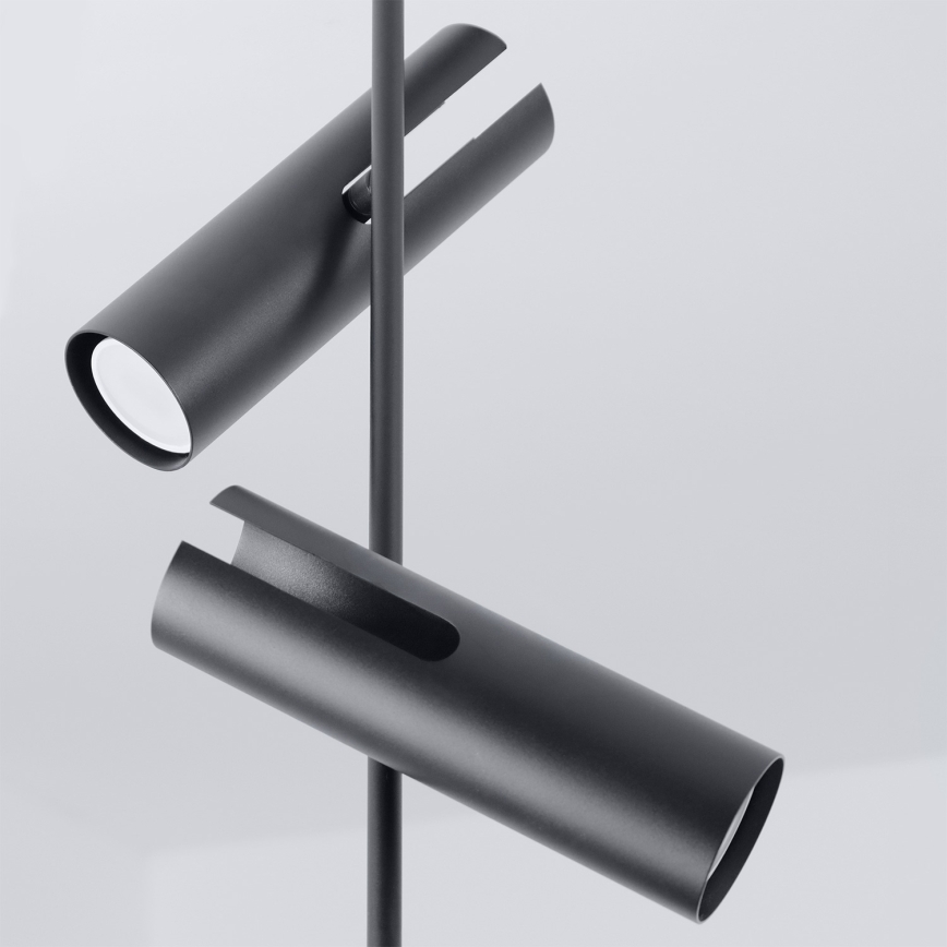 Brilagi - LED RGBW Stmievateľný luster na tyči BRANCH 3xGU10/6,5W/230V 2700-6500K čierna