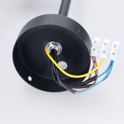 Brilagi - LED RGBW Stmievateľný luster na tyči BRANCH 3xGU10/6,5W/230V 2700-6500K čierna