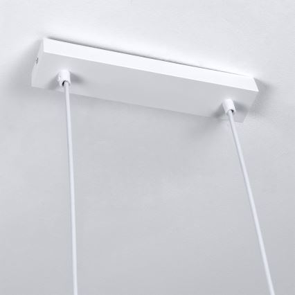 Brilagi - LED RGBW stmievateľný luster na lane SELE 4xGU10/6,5W/230V 2700-6500K biela