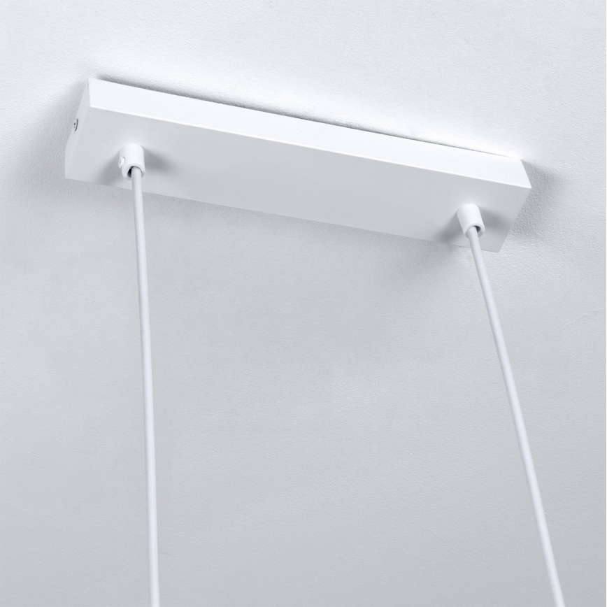 Brilagi - LED RGBW stmievateľný luster na lane SELE 4xGU10/6,5W/230V 2700-6500K biela