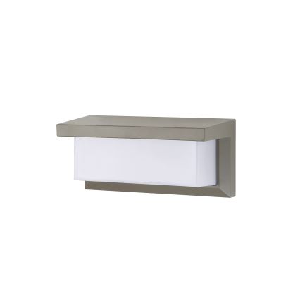 BRILAGI - LED RGBW stmievateľné vonkajšie nástenné svietidlo BRICKY 1xE27/12W/230V 2700-6500K IP54 sivá