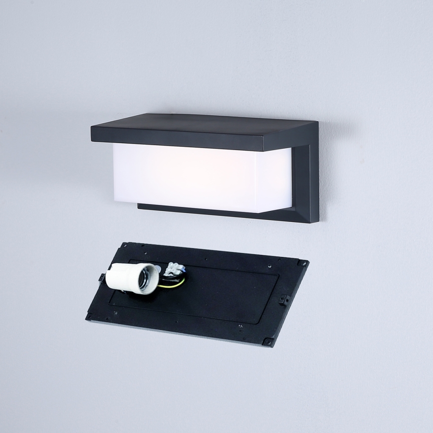 Brilagi - LED RGBW Stmievateľné vonkajšie nástenné svietidlo BRICKY 1xE27/9W/230V 2700-6500K antracit IP54
