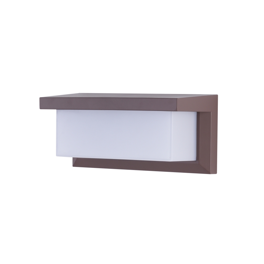 Brilagi - LED RGBW Stmievateľné vonkajšie nástenné svietidlo BRICKY 1xE27/9W/230V 2700-6500K IP54 hnedá