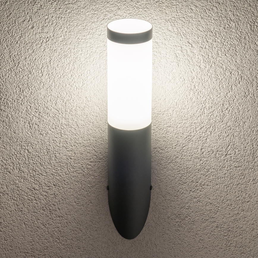 BRILAGI - LED RGBW Stmievateľná vonkajšia nástenná lampa ELIA 1xE27/6,5W/230V 2700-6500K IP44 Wi-Fi antracit
