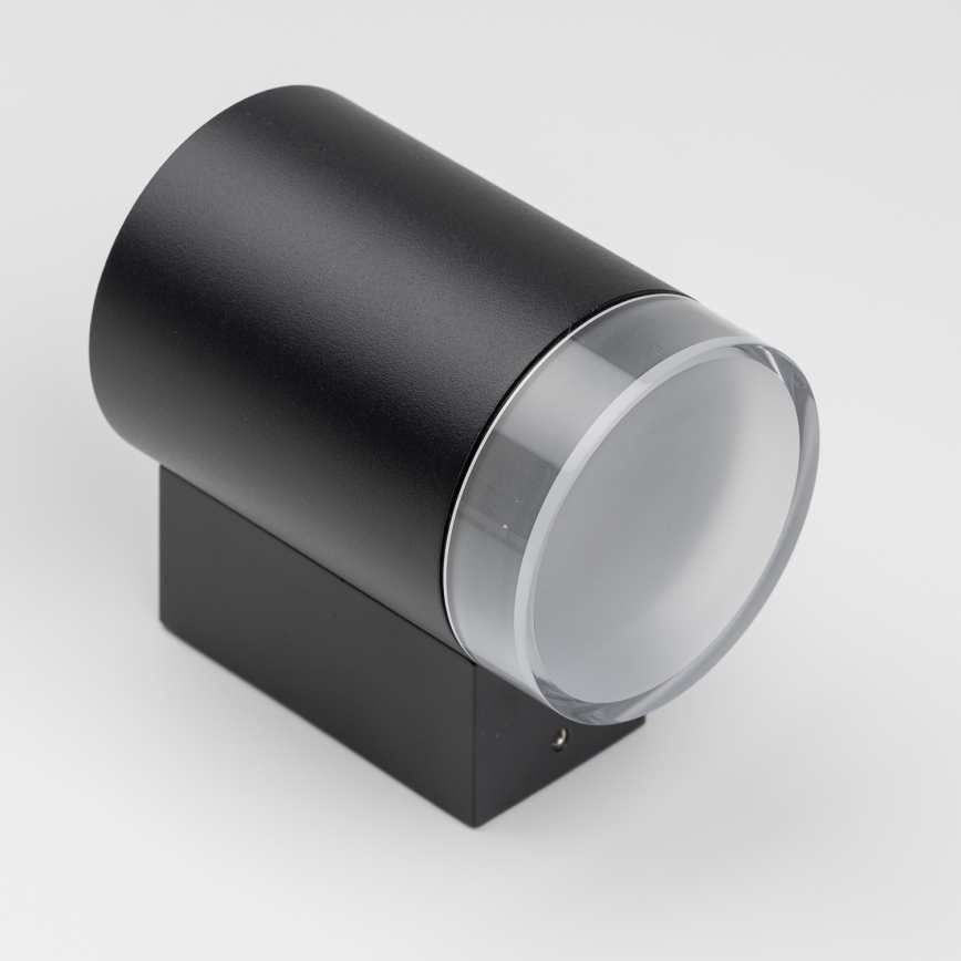 Brilagi - LED RGBW Stmievateľné vonkajšie nástenné svietidlo MATERA 1xGU10/6W/230V 3000K IP54 čierne + diaľkové ovládanie