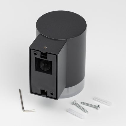 Brilagi - LED RGBW Stmievateľné vonkajšie nástenné svietidlo MATERA 1xGU10/6W/230V 3000K IP54 čierne + diaľkové ovládanie