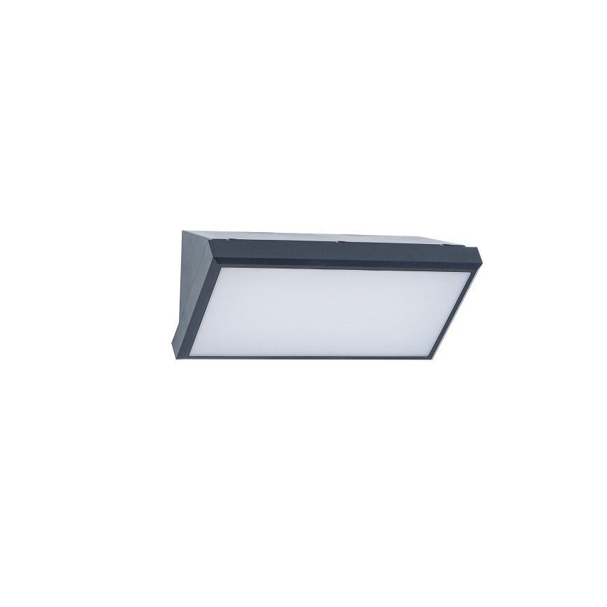 Brilagi - LED RGBW stmievateľné vonkajšie nástenné svietidlo TRIANGLE 1xE27/9W/230V 2700-6500K IP65 antracit