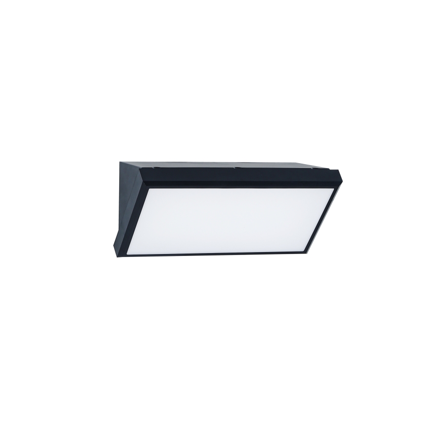 Brilagi - LED RGBW Stmievateľné vonkajšie nástenné svietidlo TRIANGLE 1xE27/9W/230V 2700-6500K IP65 čierna