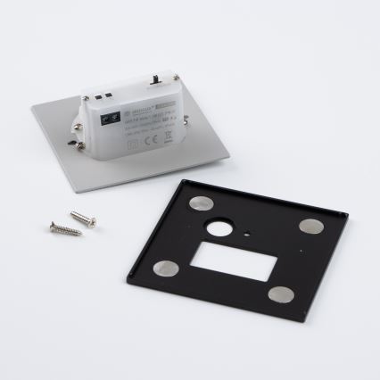 Brilagi - Schodiskové LED svietidlo s pohybovým a súmrakovým senzorom JACK LED/1,5W/230V 3000/4000/6500K čierna