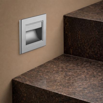 Brilagi - LED schodiskové svietidlo STEP LIGHT LED/1,5W/230V IP44 antracit