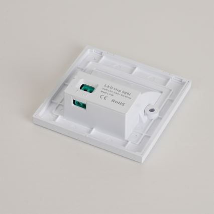 Brilagi - LED schodiskové svietidlo STEP LIGHT LED/1,5W/230V IP44 biele