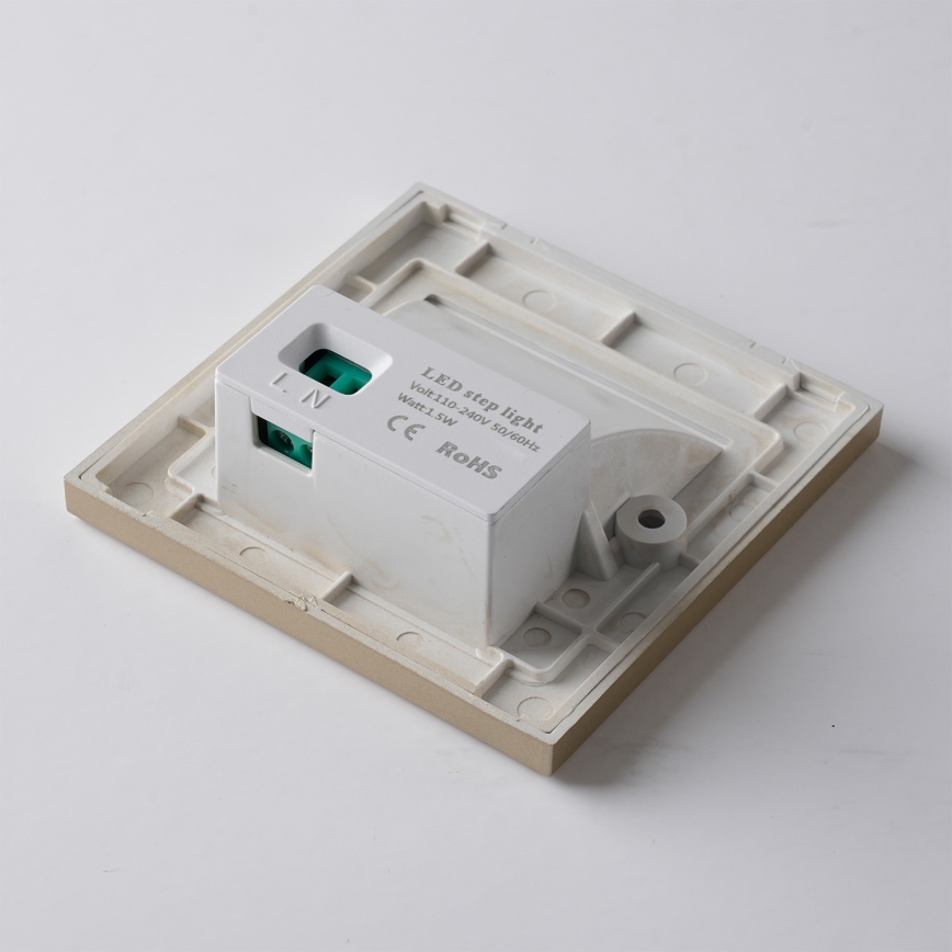 Brilagi - LED schodiskové svietidlo STEP LIGHT LED/1,5W/230V IP44 zlaté