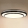 Brilagi - LED Smievateľné stropné svietidlo LUCIANO LED/48W/230V 3000-6500K ø 39 cm čierna + diaľkové ovládanie