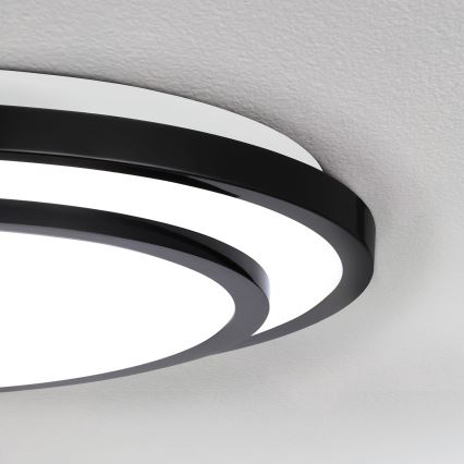 Brilagi - LED Smievateľné stropné svietidlo LUCIANO LED/48W/230V 3000-6500K ø 39 cm čierna + diaľkové ovládanie