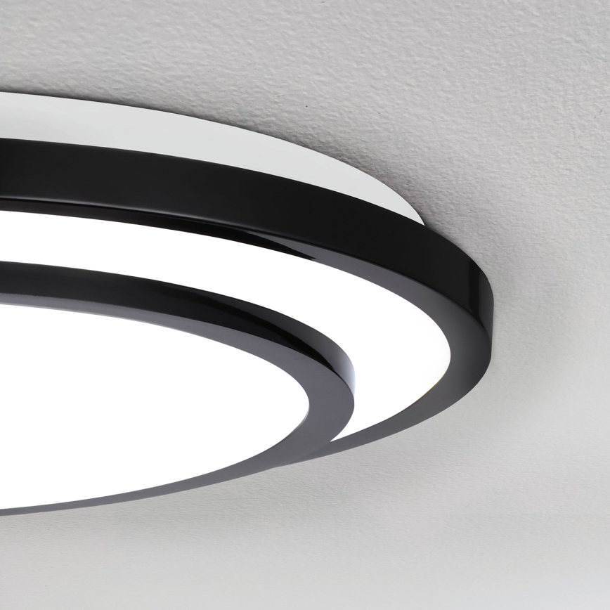 Brilagi - LED Smievateľné stropné svietidlo LUCIANO LED/48W/230V 3000-6500K ø 39 cm čierna + diaľkové ovládanie