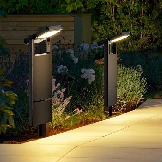 Brilagi - LED solárna lampa SUN SPIKE LED/4W/3,7V 2200 mAh IP44