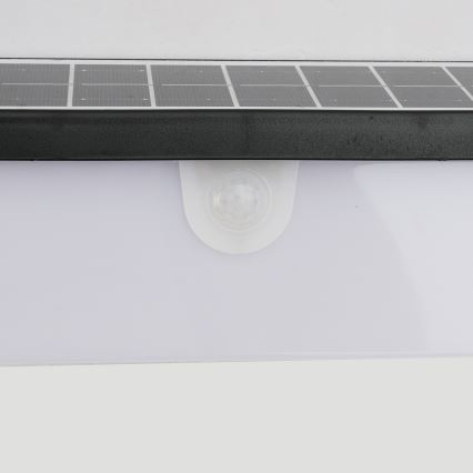 Brilagi - LED Solárne nástenné svietidlo so senzorom SLNKO RAY LED/6W/3,7V 2200 mAh IP44