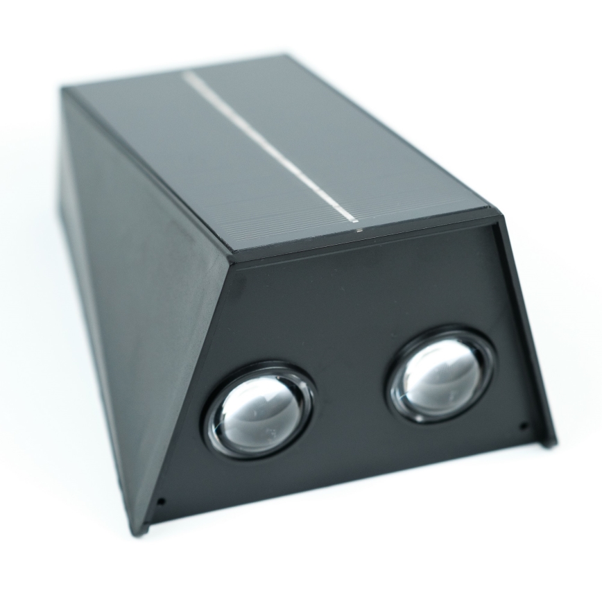 Brilagi - LED Solárne nástenné svietidlo PYRAMID LED/2W/3,2V 1300 mAh IP54