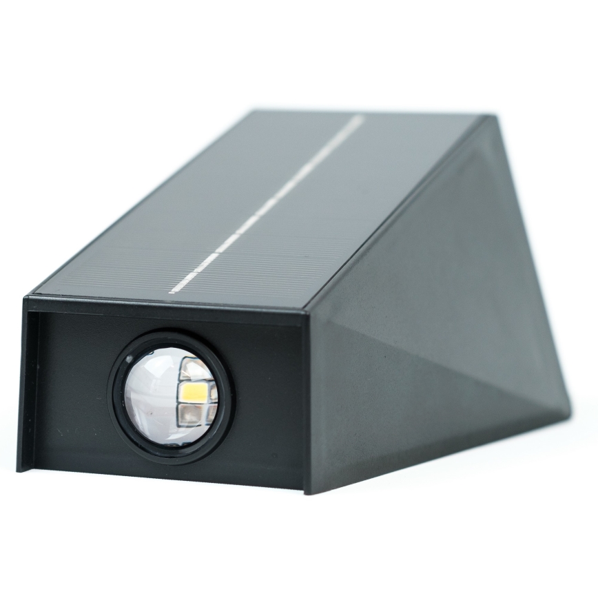 Brilagi - LED Solárne nástenné svietidlo PYRAMID LED/2W/3,2V 1300 mAh IP54