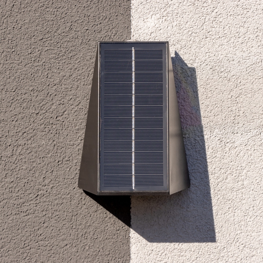 Brilagi - LED Solárne nástenné svietidlo PYRAMID LED/2W/3,2V 1300 mAh IP54