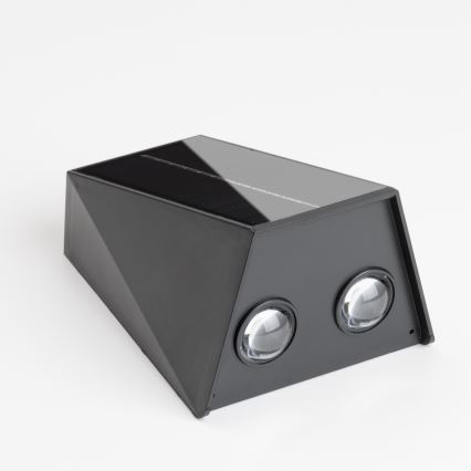 Brilagi - LED Solárne nástenné svietidlo PYRAMID LED/2W/3,2V 1300 mAh IP54
