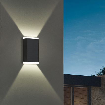 Brilagi - LED Solárne nástenné svietidlo SLNKO GUARD LED/2W/3,7V 2000 mAh IP45