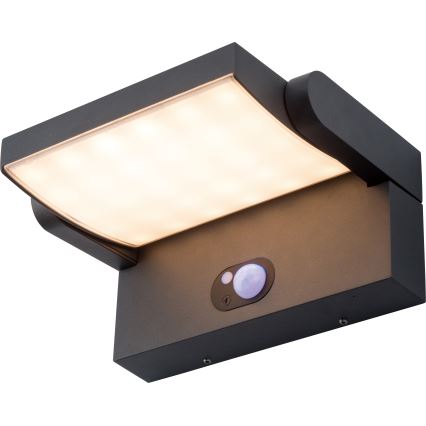 Brilagi - LED Solárne nástenné svietidlo so senzorom ANKLE LED/3,5W/3,7V 2200 mAh IP54