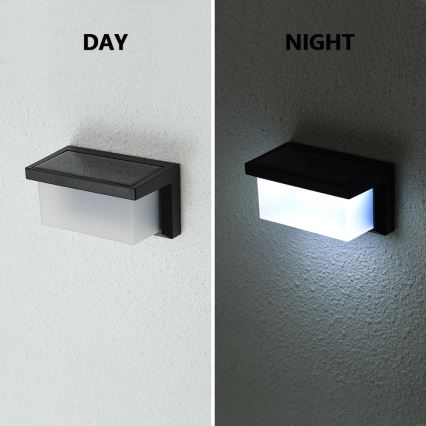 Brilagi - LED Solárne nástenné svietidlo so senzorom BRICK LED/12W/5,5V 1200 mAh IP65