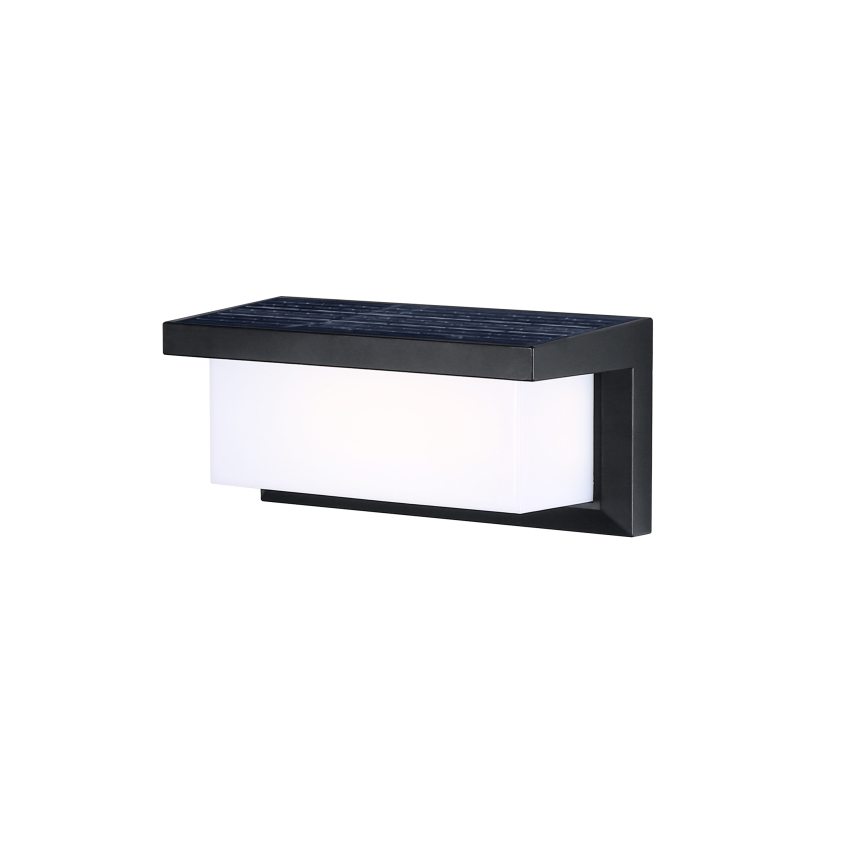 Brilagi - LED Solárne nástenné svietidlo so senzorom pohybu a súmraku BRICKY LED/5W/6V 4000 mAh IP65