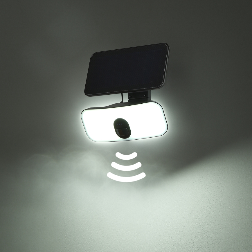 Brilagi - LED Solárne nástenné svietidlo so senzorom ROOF LED/13W/5V 4000 mAh IP65