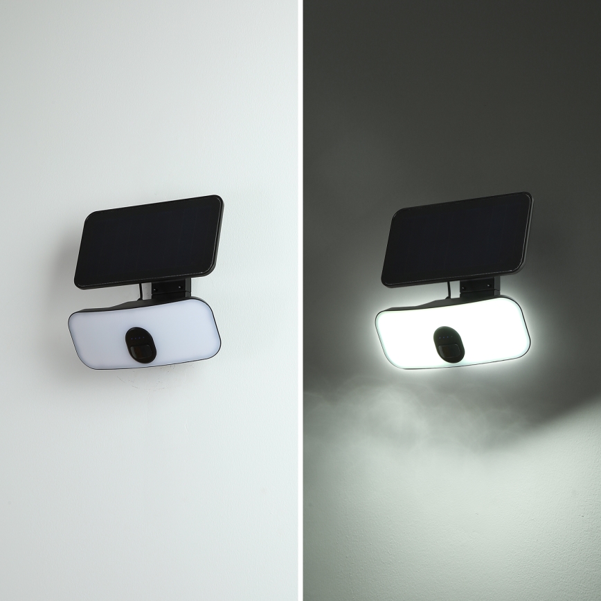 Brilagi - LED Solárne nástenné svietidlo so senzorom ROOF LED/13W/5V 4000 mAh IP65