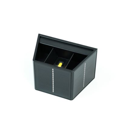 Brilagi - LED Solárne nástenné svietidlo so senzorom SOLAR CUBE LED/2W/3,2V 1300 mAh IP54