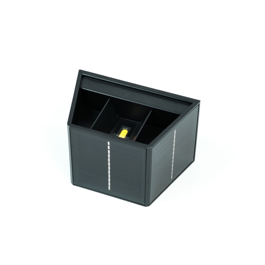 Brilagi - LED Solárne nástenné svietidlo so senzorom SOLAR CUBE LED/2W/3,2V 1300 mAh IP54