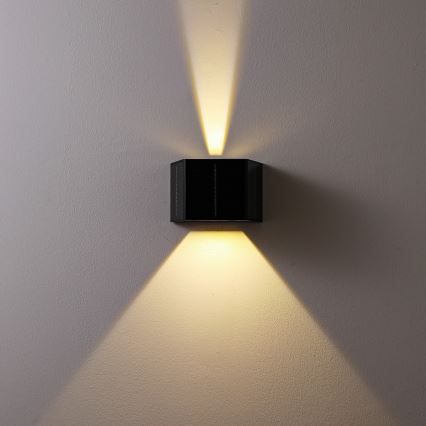 Brilagi - LED Solárne nástenné svietidlo so senzorom SOLAR CUBE LED/2W/3,2V 1300 mAh IP54