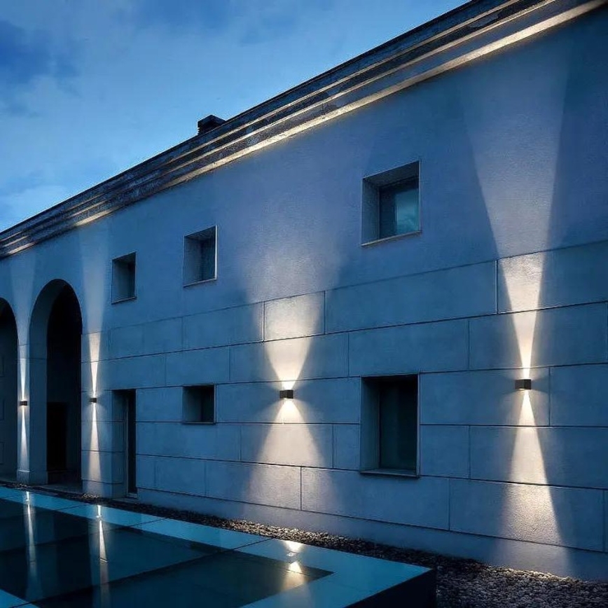 Brilagi - LED Solárne nástenné svietidlo so senzorom SOLAR CUBE LED/2W/3,2V 1300 mAh IP54